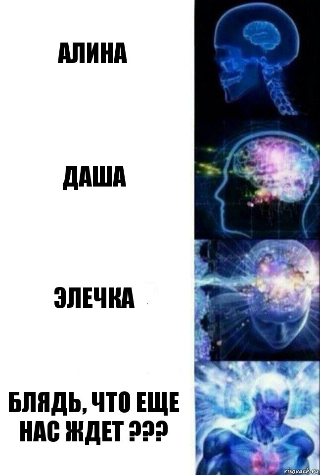 Алина Даша Элечка Блядь, что еще нас ждет ???, Комикс  Сверхразум