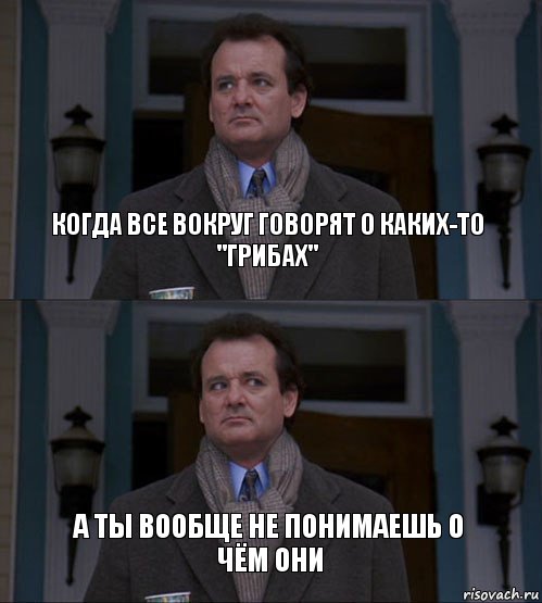 Когда все вокруг говорят о каких-то "грибах" А ты вообще не понимаешь о чём они, Комикс  ВАЫВФА