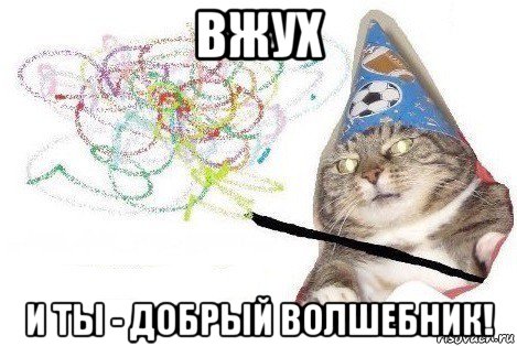 вжух и ты - добрый волшебник!, Мем Вжух мем