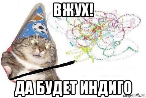 вжух! да будет индиго, Мем Вжух