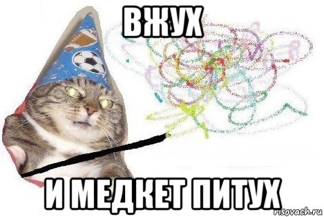 вжух и медкет питух, Мем Вжух