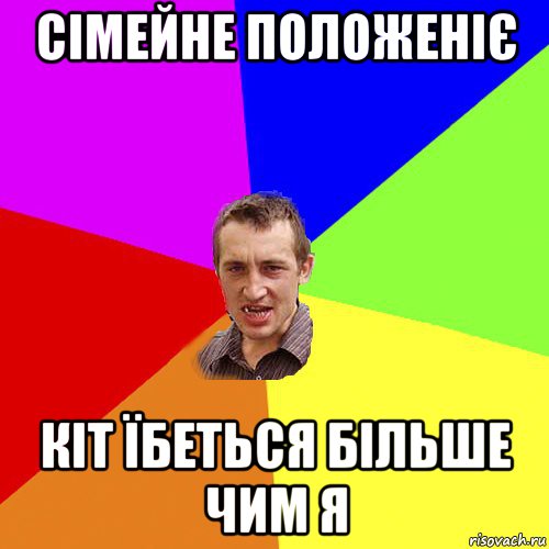 сімейне положеніє кіт їбеться більше чим я, Мем Чоткий паца