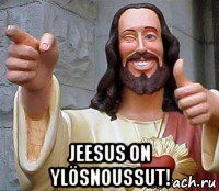  jeesus on ylösnoussut!