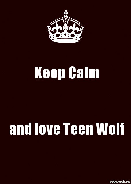 Keep Calm and love Teen Wolf, Комикс keep calm