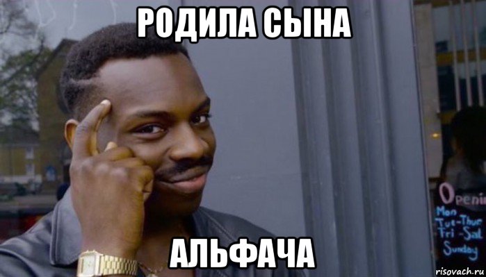 родила сына альфача, Мем Не делай не будет