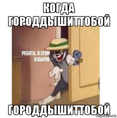 когда городдышиттобой городдышиттобой, Мем Ребята я в этом шарю