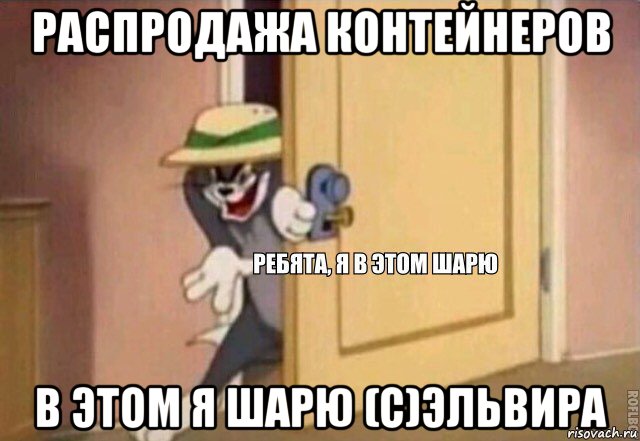 распродажа контейнеров в этом я шарю (с)эльвира, Мем    Ребята я в этом шарю