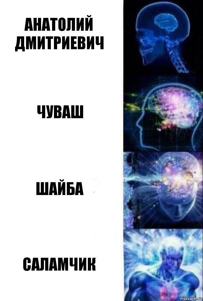 Анатолий дмитриевич чуваш шайба саламчик, Комикс  Сверхразум