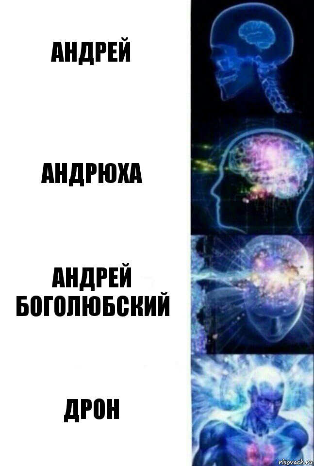 Андрей Андрюха Андрей Боголюбский Дрон, Комикс  Сверхразум