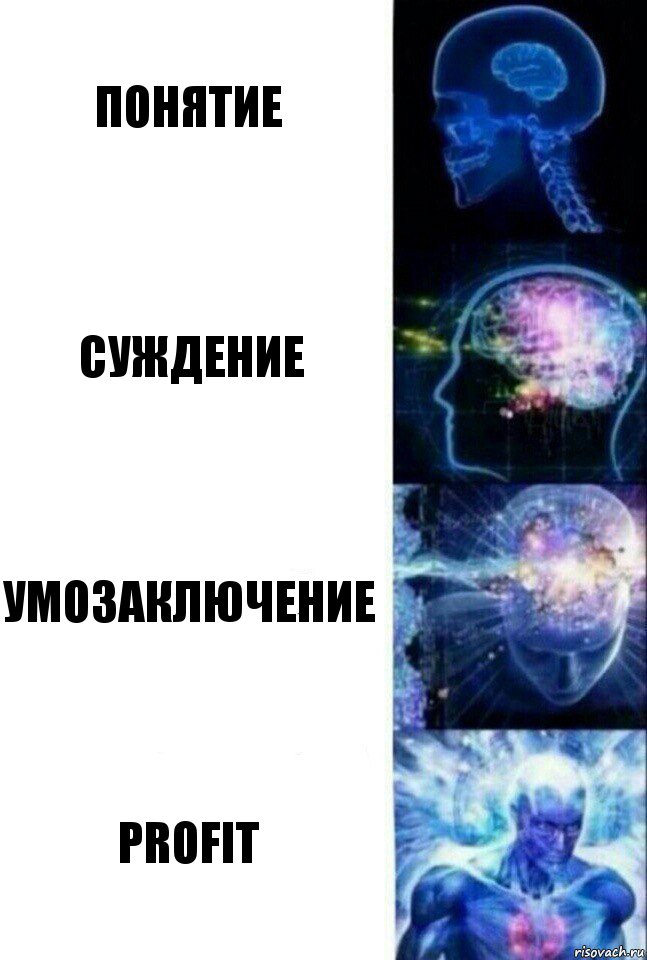 Понятие Суждение Умозаключение Profit, Комикс  Сверхразум