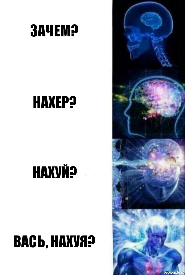 Зачем? Нахер? НАХУЙ? ВАСЬ, НАХУЯ?, Комикс  Сверхразум