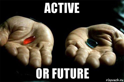 active or future