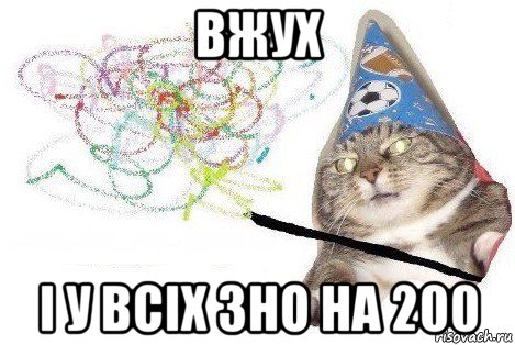 вжух і у всіх зно на 200, Мем Вжух мем