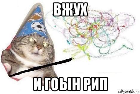 вжух и гоын рип, Мем Вжух