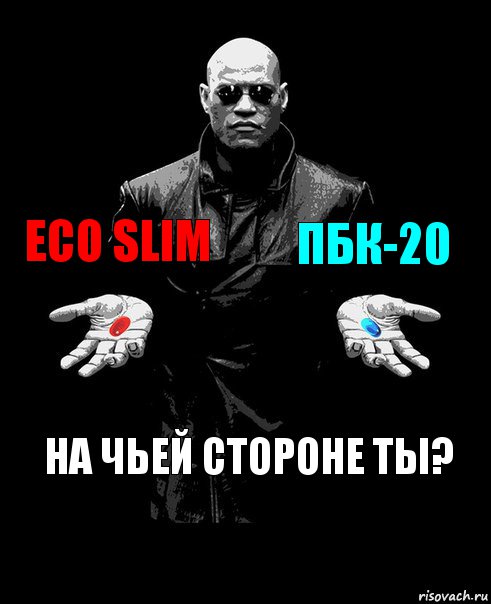 Eco slim ПБК-20 На чьей стороне ты?, Комикс Выбор