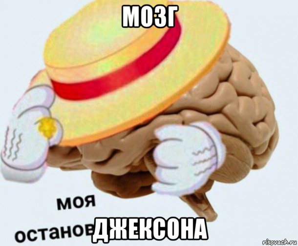 мозг джексона, Мем   Моя остановочка мозг