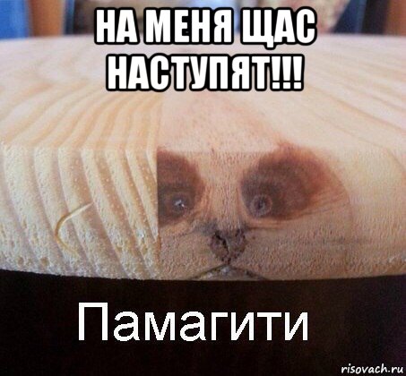 на меня щас наступят!!! 