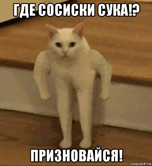 где сосиски сука!? призновайся!