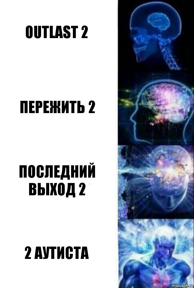 Outlast 2 Пережить 2 Последний выход 2 2 Аутиста, Комикс  Сверхразум