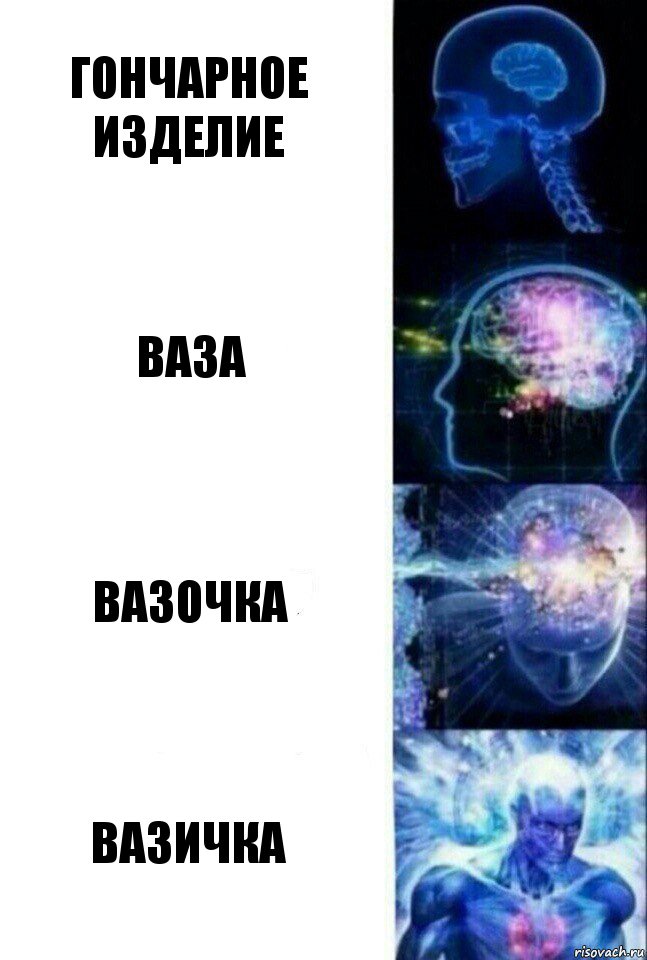 Гончарное изделие Ваза Вазочка Вазичка, Комикс  Сверхразум