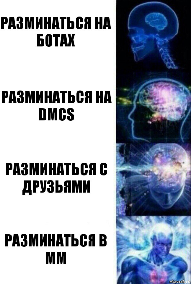 Разминаться на Ботах Разминаться на DMCS Разминаться с друзьями Разминаться в ММ, Комикс  Сверхразум