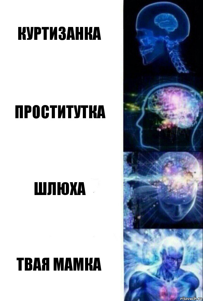 куртизанка проститутка шлюха ТВАЯ МАМКА, Комикс  Сверхразум