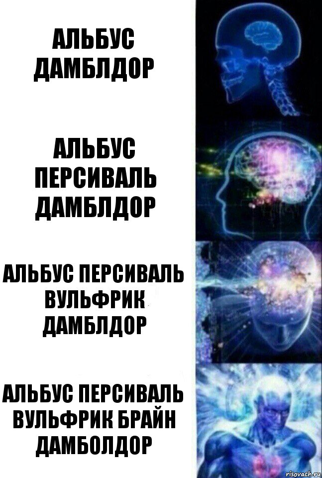 альбус дамблдор альбус персиваль дамблдор альбус персиваль вульфрик дамблдор альбус персиваль вульфрик брайн дамболдор, Комикс  Сверхразум