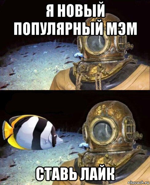 я новый популярный мэм ставь лайк