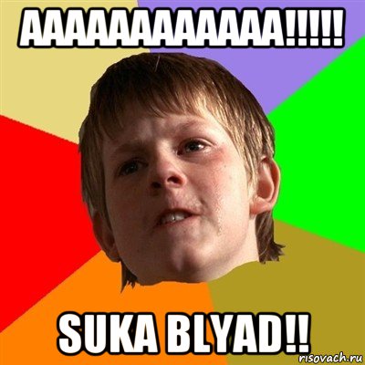 aaaaaaaaaaaa!!!!! suka blyad!!, Мем Злой школьник