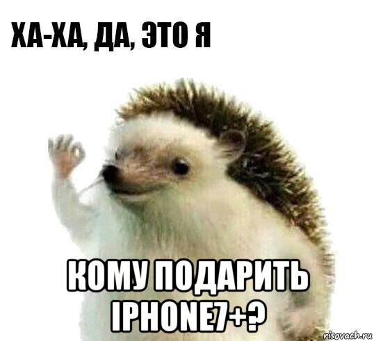  кому подарить iphone7+?, Мем Ха-ха да это я