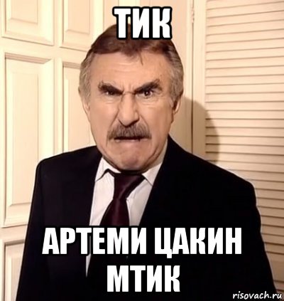 тик артеми цакин мтик