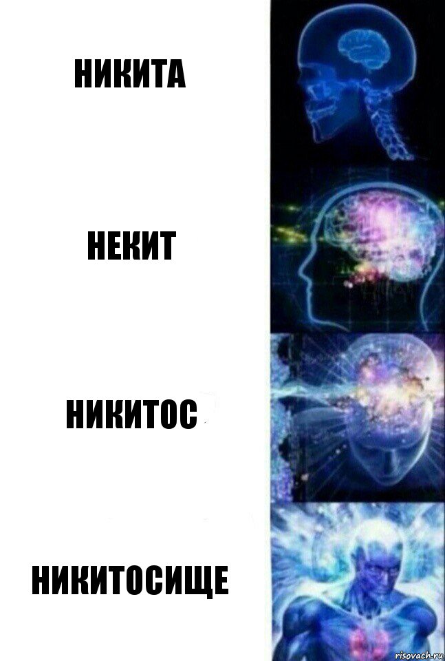 Никита Некит Никитос Никитосище, Комикс  Сверхразум