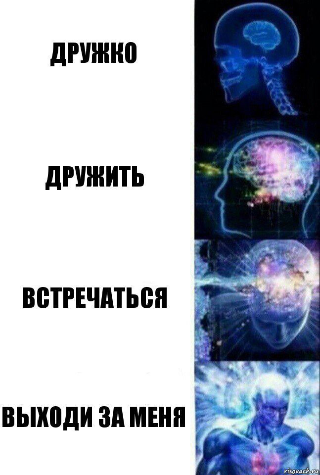 Дружко дружить встречаться выходи за меня, Комикс  Сверхразум