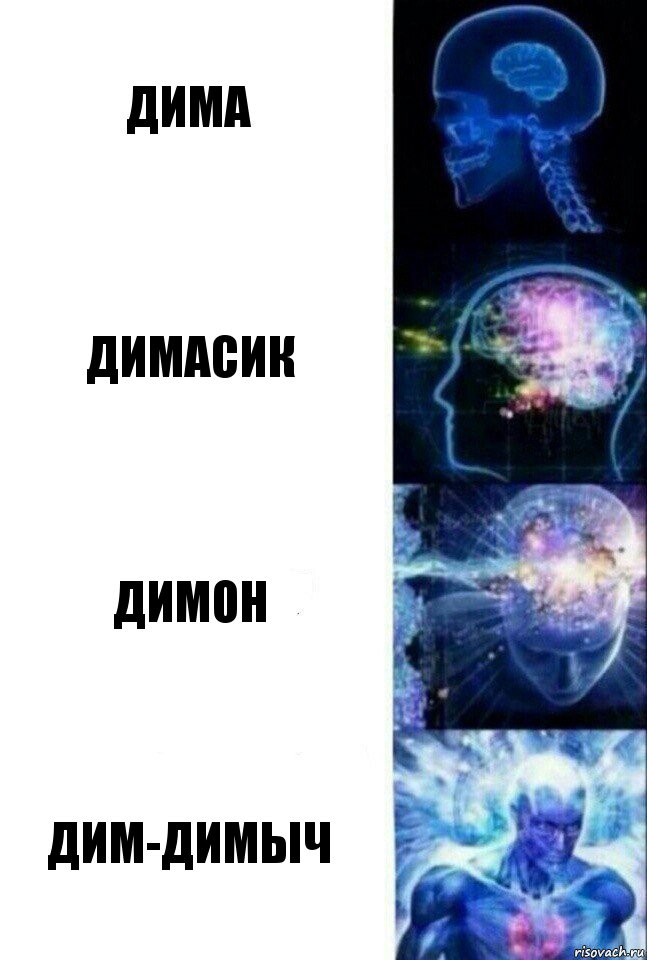 Дима Димасик Димон Дим-Димыч, Комикс  Сверхразум