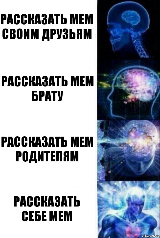 рассказать мем своим друзьям рассказать мем брату рассказать мем родителям рассказать себе мем, Комикс  Сверхразум