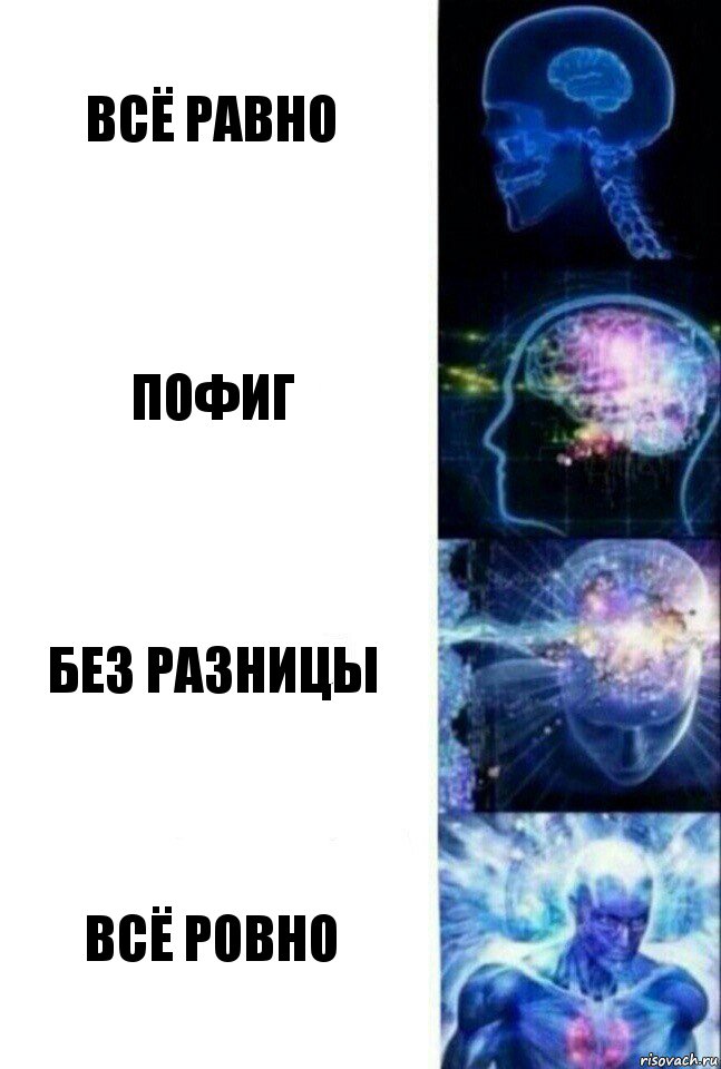 Всё равно Пофиг Без разницы Всё ровно, Комикс  Сверхразум