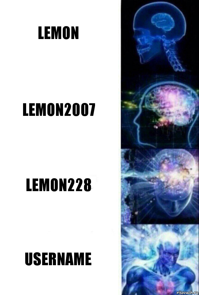 Lemon Lemon2007 Lemon228 username, Комикс  Сверхразум