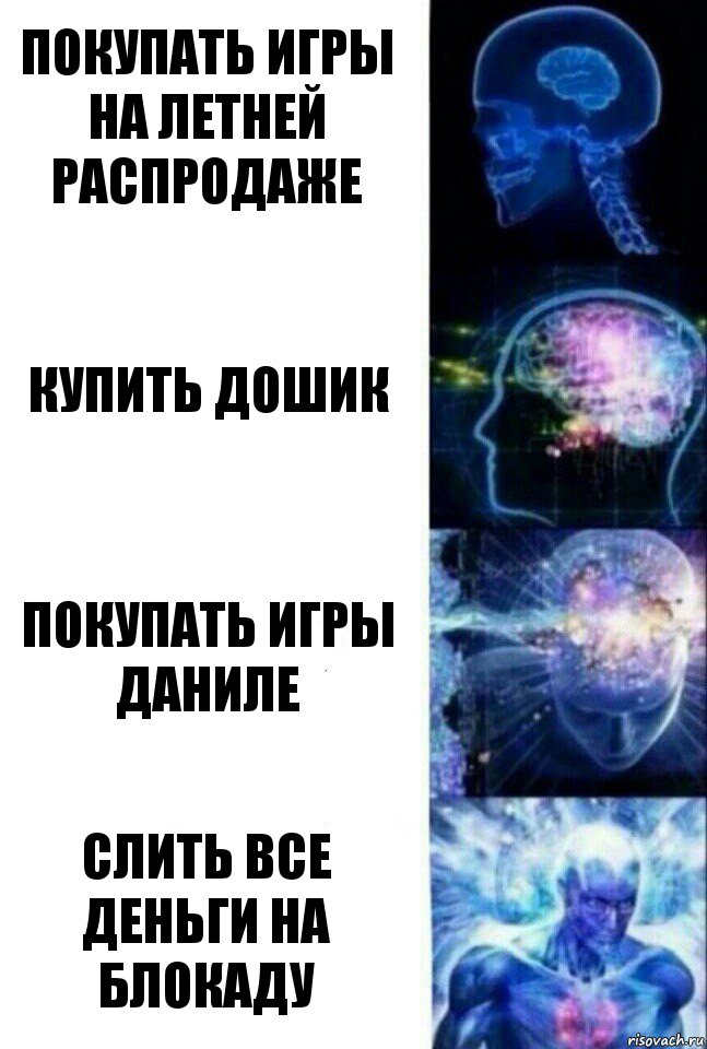 покупать игры на летней распродаже купить дошик покупать игры даниле слить все деньги на блокаду, Комикс  Сверхразум