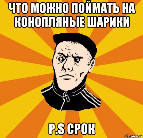 что можно поймать на конопляные шарики p.s срок