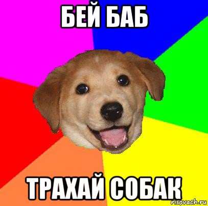 бей баб трахай собак, Мем Advice Dog