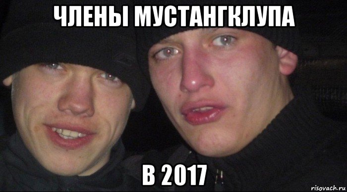 члены мустангклупа в 2017