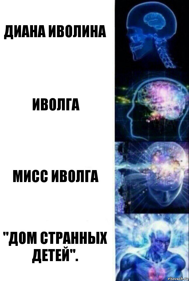 Диана Иволина Иволга Мисс Иволга "Дом странных детей"., Комикс  Сверхразум