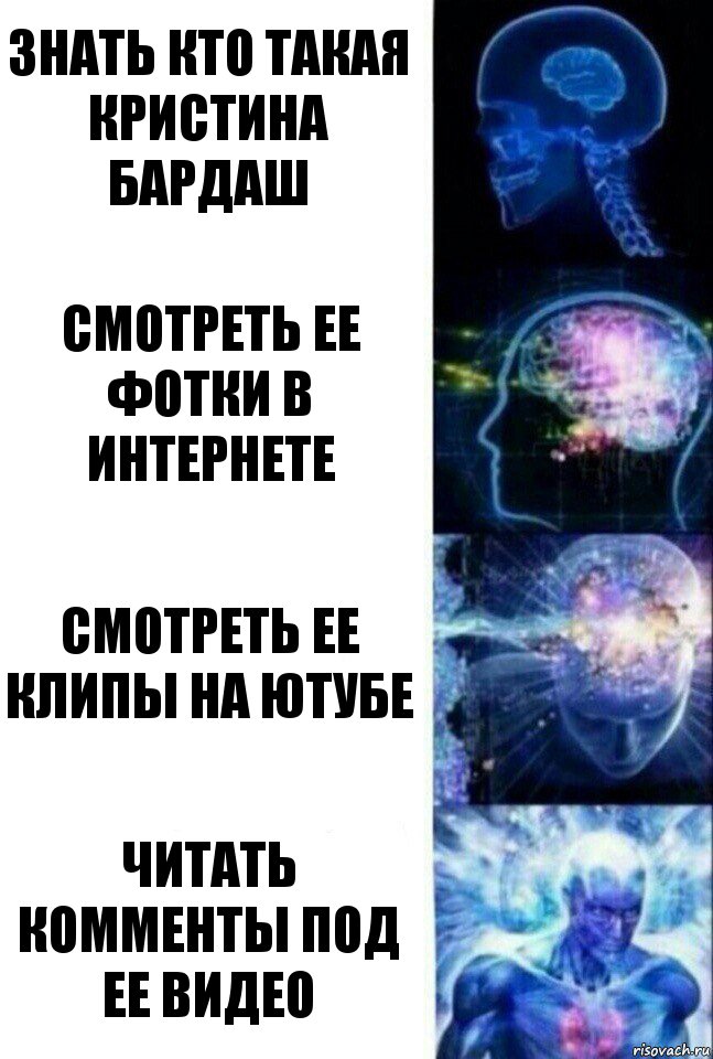 знать кто такая Кристина Бардаш Смотреть ее фотки в интернете Смотреть ее клипы на ютубе читать комменты под ее видео, Комикс  Сверхразум