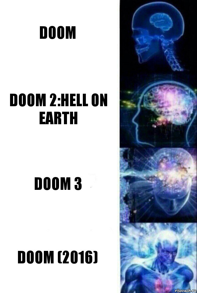 DooM DooM 2:Hell on Earth DooM 3 DooM (2016), Комикс  Сверхразум