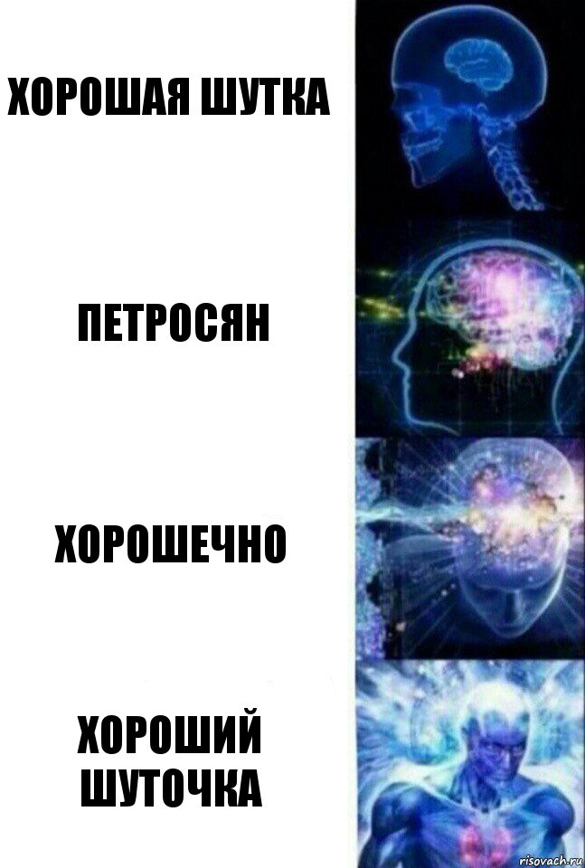 хорошая шутка петросян хорошечно хороший шуточка, Комикс  Сверхразум