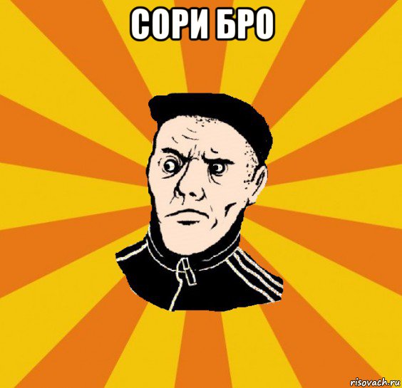 сори бро 