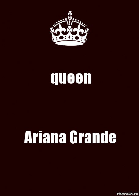 queen Ariana Grande, Комикс keep calm