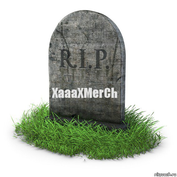 XaaaXMerCh, Комикс  надгробие