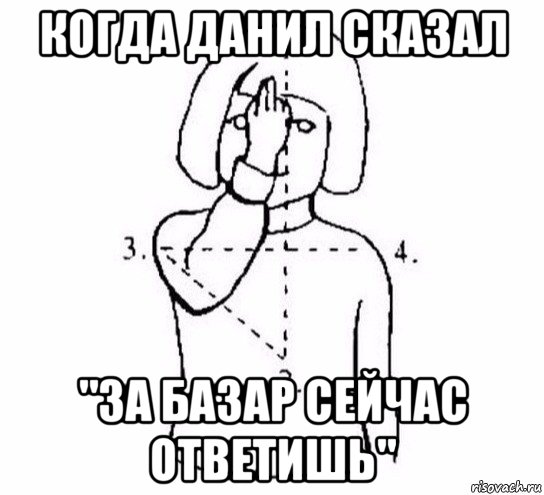 когда данил сказал "за базар сейчас ответишь", Мем  Перекреститься