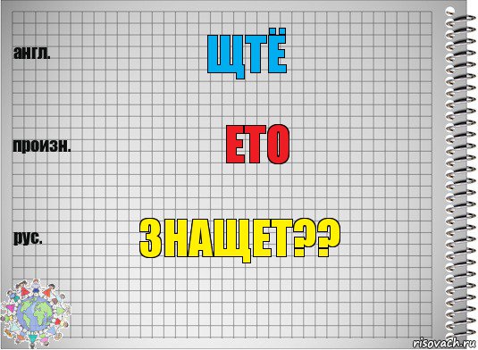 щтё ето знащет??, Комикс  Перевод с английского